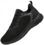 DAFENP Zapatillas Running de Deportivas para Hombre Mujer Gimnasio Sneakers Comodos Deportes Calzado Ligero Transpirable XZ725-AllBlack-EU39
