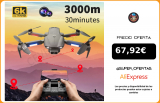 2021 nuevo F9 GPS Drone 6K Cámara Dual de HD profesional de fotografía aérea Motor sin escobillas plegable RC Quadcopter helicóptero Quadcopter RC helicóptero distancia 3000M|Helicópteros RC|