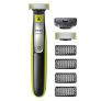 Philips OneBlade QP2530/30 – Recortador de Barba con 4 Peines de 1,2,3,4,5 mm Longitudes, Incluye Cuchilla Adicional, Recorta, Perfila y Afeita, Recargable