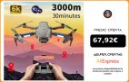 2021 nuevo F9 GPS Drone 6K Cámara Dual de HD profesional de fotografía aérea Motor sin escobillas plegable RC Quadcopter helicóptero Quadcopter RC helicóptero distancia 3000M|Helicópteros RC|