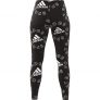 adidas W BLUV Q1 Leg Leggings, Women’s, Black/White, M