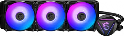 MSI MAG CORELIQUID 360R V2 Refrigeración Líquida CPU AIO – Blockhead ARGB Giratorio, Bomba de Radiador Integrada, Flujo Dividido, Tubería Anti-Evaporación, Fácil de Instalar – Admite AMD e Intel