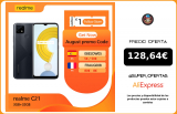 realme C21 Versión global Teléfono móvil 3GB RAM 32GB ROM 13MP AI Triple Cámara Batería de 5000mAh Procesador Helio G35 Ranura para 3 tarjetas; 50€ 5€ Código: 08ESOW05|Teléfonos móviles|