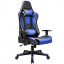 BASETBL Silla Gaming, Silla Gamer Ergonómico, Silla Racing Computadora Respaldo Alto, Silla de Juego Regulable en Altura, Reposacabezas y Soporte Lumbar, Silla de Oficina para Ordenador de Cuero PU