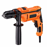 Taladro de Impacto 900W con 3000 RPM, Velocidad Variable, Golpe y Perforación con Martillo, Modo 2 en 1 para Mampostería, Acero, Concreto