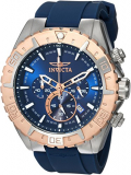Invicta Reloj Analógico para Hombre. de Cuarzo con Correa en Silicona 22523