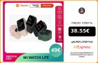 Xiaomi Mi Watch Lite Reloj GPS/GLONASS integrado | Pantalla a color de 1,4 «| Resistencia al agua 5 ATM|Relojes inteligentes|