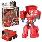 ZzCityTK Transformación Deformación Robot Modelo de Juguete para niños Educativo para niños Vehículo Transformador Juguetes para niños Adolescentes Festival Regalo de cumpleaños de Navidad (A)