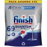 Finish Powerball Quantum All in 1 Pastillas para el Lavavajillas, 69 Pastillas