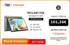 Teclast Tableta P25 de 10,1 pulgadas, 1280×800, Android 11, 2GB de RAM, 32GB de ROM, ALLWINNER A133, cuatro núcleos, cámaras duales, tipo c|Tabletas|