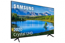 Samsung Crystal UHD 2020 55TU7095 – Smart TV de 55″, 4K, HDR 10+, Procesador 4K, PurColor, Sonido Inteligente, Función One Remote Control y Compatible Asistentes de Voz, Compatible con Alexa