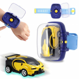 Auniq Mini Control Remoto Coche Reloj, Juguetes de Reloj de Coche Teledirigido 2.4GHz Coches eledirigidos Mini Juguetes Niños Coche RC Juegos de Carrera Regalos para Niños 3+ años (pornográfico)