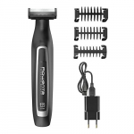 Rowenta TN6000 Forever Sharp Wet and Dry, Barbero Híbrido y Cortapelos, Cuchillas Acero Inoxidable que no necesitan Recambio, permite Corte, Perfilado y Afeitado, Autonomía 120 min