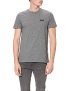Superdry Camiseta con Logotipo Vintage, Karst Black Mega Grit, M para Hombre