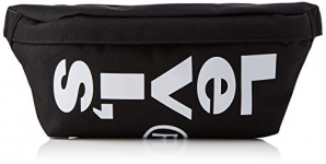 Levi’s – Banana Sling, Bolsos bandolera Hombre, Unisex adulto Pequeña Banana Sling Wordmark Negro