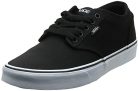 Vans Atwood, Zapatillas Hombre, Black Canvas Black White, 45 EU