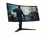 Lenovo G34w-10 – Monitor Gaming curvo de 34.0″ WQHD (3440×1440, 21:9, HDMI+DP, FreeSync, 144Hz, 1 ms, 3 lados sin bordes, inclinación y altura ajustable, antirreflejo) – Color Negro