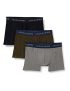 JACK&JONES ACCESSORIES JACBOBBIE Trunks 3 Pack Bañador, Sedona Sage/Detalles: Forest Night-Anthracite, XL para Hombre