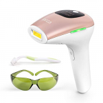 IPL Depiladora de Luz Pulsada 999,000 Flashes, Permanente Sin Dolor, Sistemas de Depilación Dispositivo Profesional,para Piernas Cara Cuerpo