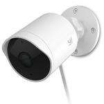 YI Camara Vigilancia Wifi Exterior 1080p, Cámara IP Impermeable IP65 con Detección Humana y de Sonido, Notificaciones Push, Alarma, Nube, Visión Nocturna, Funciona con Alexa, Admite Tarjeta MicroSD