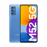 SAMSUNG Galaxy M52 5G – Teléfono móvil, Android, Smartphone, 128 GB, Azul, Versión ES