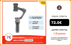 Estabilizador DJI Osmo Mobile 3 | Combo, Modo story, Control gestual, ActiveTrack 3.0, Modo Sport, Rotación rápida.|Estabilizadores|