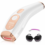 3 en 1 Depiladora de Luz Pulsada IPL, 600NM depilación láser eficiente 9 niveles de energía 999.900 pulsos de luz depiladora laser casera para hombres, mujeres, cara, axilas, piernas y cuerpo