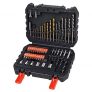 BLACK+DECKER Set de 50 Piezas con Brocas y Puntas para Atornillar y Taladrar A7188-XJ