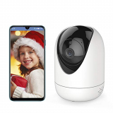 Cámara de Vigilancia IP, Cámara de VIgilancia WiFi, Myada 1080P Cámara IP Interior Inalámbrico con Seguimiento Automático, Audio, View Remotely, Para 2.4GHz WiFi Compatible con iOS/Android