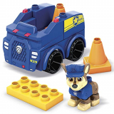 MEGA Bloks La Patrulla Canina Coche de policía de Chase Vehículo de juguete de bloques de construcción, regalo para niños +1 año (Mattel HDJ33)