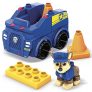 MEGA Bloks La Patrulla Canina Coche de policía de Chase Vehículo de juguete de bloques de construcción, regalo para niños +1 año (Mattel HDJ33)