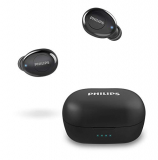 Philips Auriculares Intrauditivos Inalámbricos T2205BK/00 (In-Ear Bluetooth, Asistente De Voz, Larga Autonomía, Protección contra Salpicaduras IPX4, Cargador Compacto) Negro – Modelo de 2020/2021