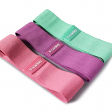 Bandas Elásticas Musculación, Cintas Elásticas Fitness, Bandas de Resistencia Crossfit Yoga Pilates Fitness en Casa, Gomas Elasticas Set con Diferentes Niveles