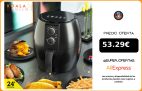 Freidora de Aire sin Aceite 4.5L Gran Capacidad con Temporizador Cocina Fácil y Saludable Entrega en 24H|Freidoras eléctricas|