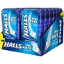 Halls Mini Mints – Caramelos comprimidos – Sabor Menta Fuerte – Paquete con 12 envases de 12.5 g