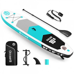Goosehill Tabla Paddle Surf Hinchable, 320 x 81 x 15 cm, Prémium y Accesorios Completos, Tabla de Surf de Remo Hinchable con Patrones Abiertos para Personalización