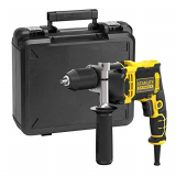 STANLEY FATMAX FMEH750K-QS – Taladro percutor con cable 750W, 54.400 ipm, incluye maletín