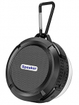 Altavoz Bluetooth, altavoz resistente al agua con,sonido HD ,altavoz para ducha con ventosa y gancho resistente, compatible con iOS, Android, PC, Pad