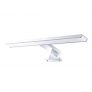 Lixada AC110-240V Espejo LED Baño 10W Aluminio Cromado Moderno Impermeable Baño LED Lámpara de Espejo Lámpara de Pared Simple