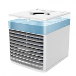 CRGANGZY Enfriador de Aire Personal Mini Ventilador de enfriamiento de Aire Acondicionado con 7 Luces de Colores, Enfriador de Aire portátil, Unidad de Aire Acondicionado para Oficina en casa