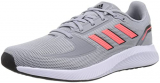 adidas Runfalcon 2.0, Running Shoe Hombre, Halo Silver/Turbo/Core Black, 43 1/3 EU