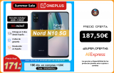 OnePlus Nord N10 5G, Versión global, 6GB RAM 128GB ROM móvil, 6.49» 90Hz FHD+ Pantalla, 64MP Quad Camera, Warp Charge 30T NFC|Teléfonos móviles|