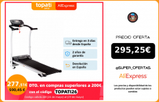 Riscko, cinta de correr, Mod. TT600, eléctrica, para andar y correr, material deportivo, gimnasio en casa, fitness, musculación|Cintas de correr|