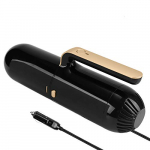 FREESOO Aspirador de Coche 8000 Pa Potente Versión Mejorada Aspiradora de Mano con Cable de 4.5M DC 12V 130W Aspiradores para Coche Seco y Húmedo con HEPA Filtro de Acero Inoxidable 3 Boquillas