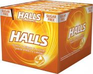 Halls Miel y Limón – Caramelo duro – Caja con 20 Sticks de 32 g