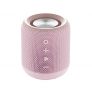Altavoz solidario Life de Vieta Pro, con Bluetooth, True Wireless, Micrófono, Radio FM, 12 horas de autonomía, Reproductor USB, Resistencia al agua IPX6 y entrada auxiliar; acabado en color rosa palo.