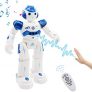 NEWYANG Robot de Juguete – Juguete Educativo electrónico Recargable Robot Juguete,Control Remoto Inteligente Programable Gesto Control Robot con Sensor de Movimiento,Juguete de Regalo para Niños