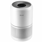 LEVOIT Purificador de Aire con Filtro HEPA H13, CADR 187m³/h Hasta 40m², Elimina 99,97% Alergia Tabaco Polen Ácaros Olor y Caspa de Mascota, 24dB Modo de Sueño, Libre de Ozono, Temporizador, Core 300