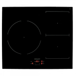 Exquisit Flex-Inducción 6FL31 | Con amplía Zona Grill | Maxi-Zona 28cm | Temporizador | 7200 W