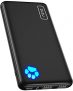 INIU Power Bank, 10000mAh USB C Triple 3A de Alta Velocidad Bateria Portatil Delgada, Bateria Externa Movil con Linterna para iPhone Samsung Xiaomi Huawei Google iPad Tablet etc